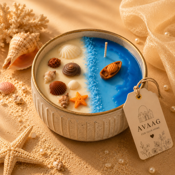 AVAGG Seashell Symphony Candle