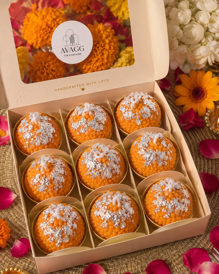 AVAGG Motichoor Delight Wax Candle